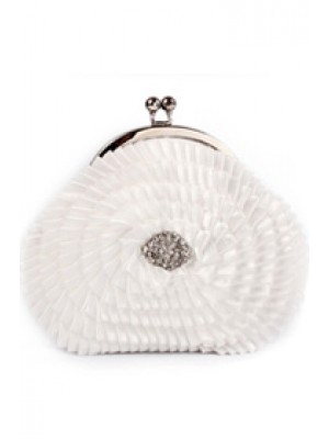 CH8214SD*ELEGANT WHITE DINNER CLUTCH (CLEARANCE)